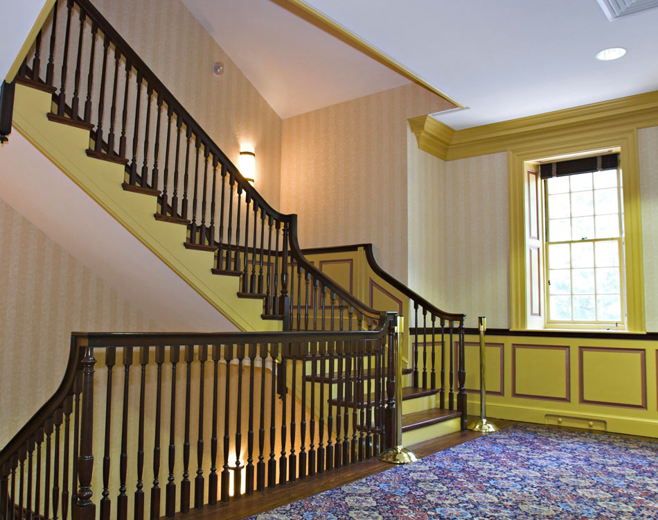 Stairwell at Mt Cuba Estate