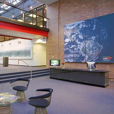 Lobby of the Gore Capabilties Center