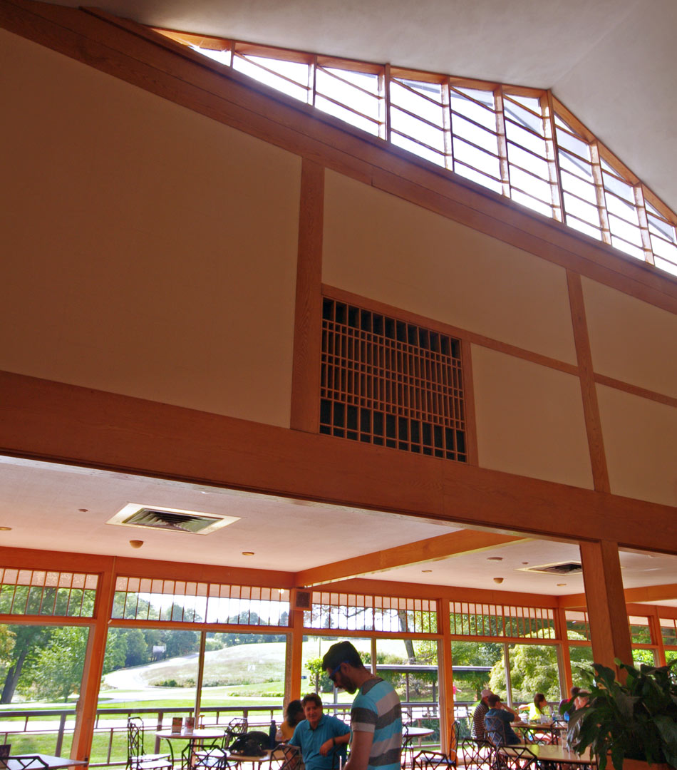 Winterthur Visitor's Pavilion interior